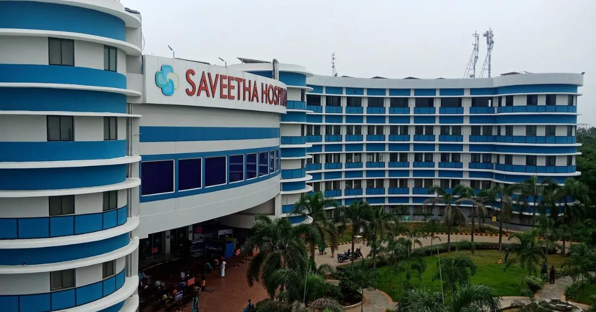 Saveetha Medical College and Hospital campus in Chennai, Tamil Nadu